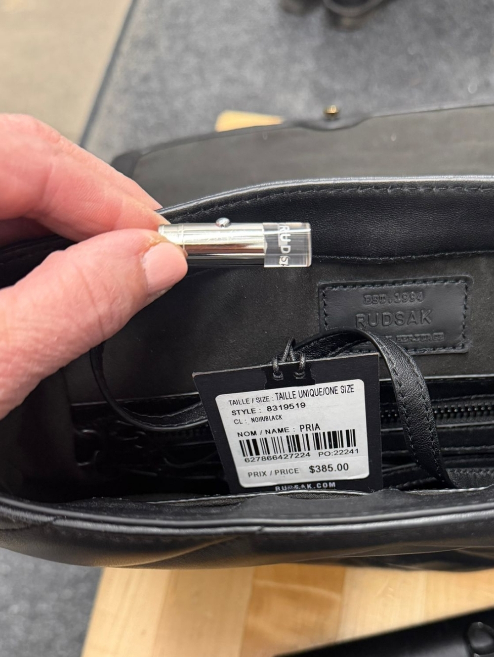 Rudsak leather Quilted Top-Handle Shoulder Bag - Picture 5 of 14